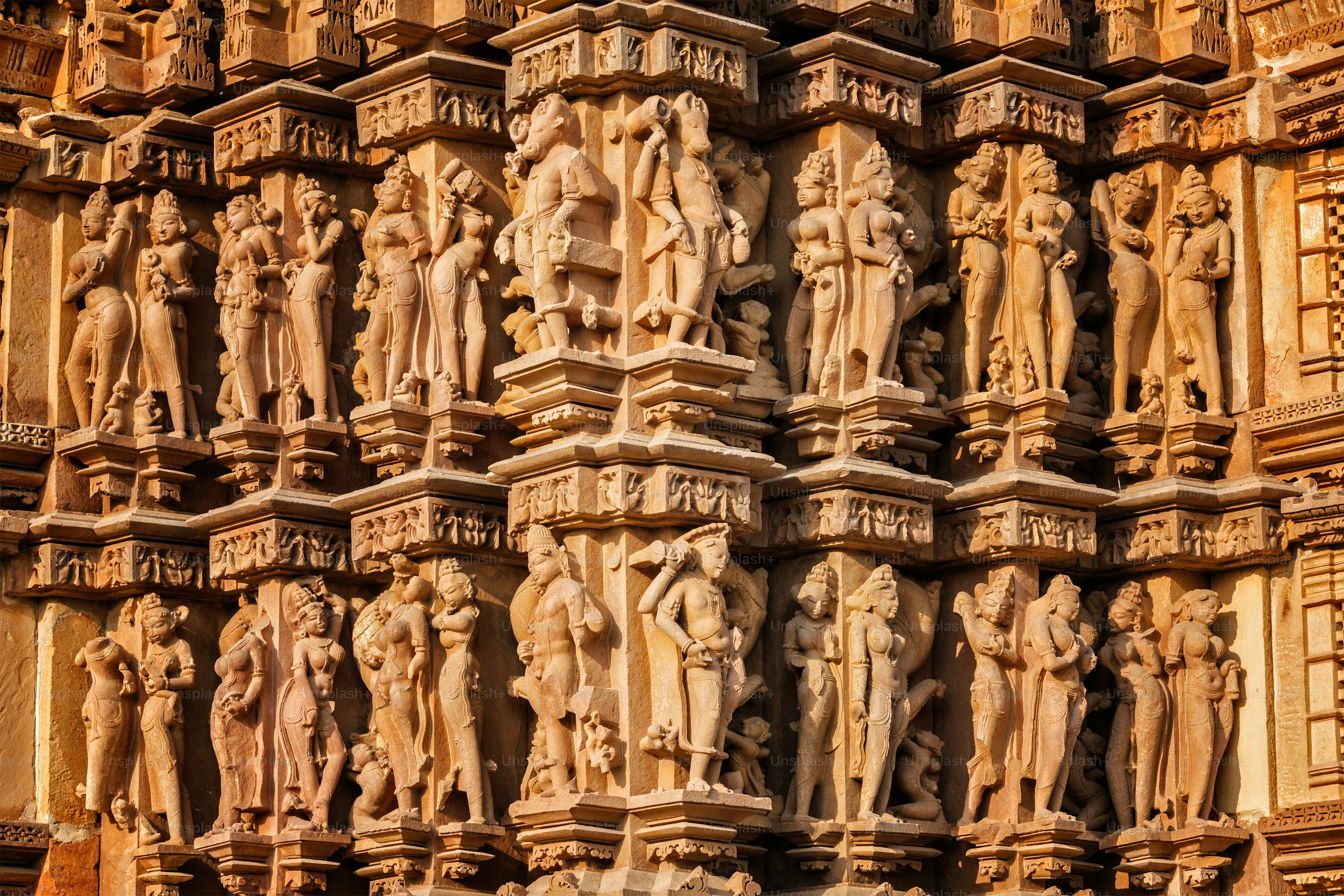 Khajuraho Temples Sculpture