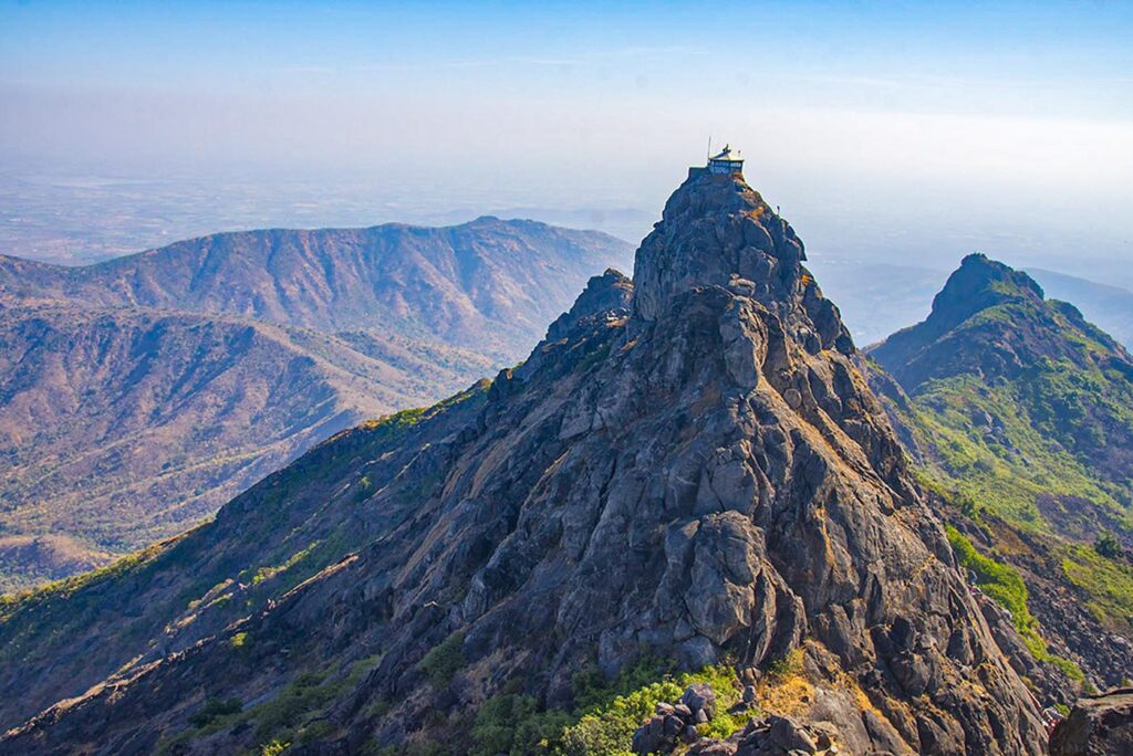 View from Girnar Hill Temples