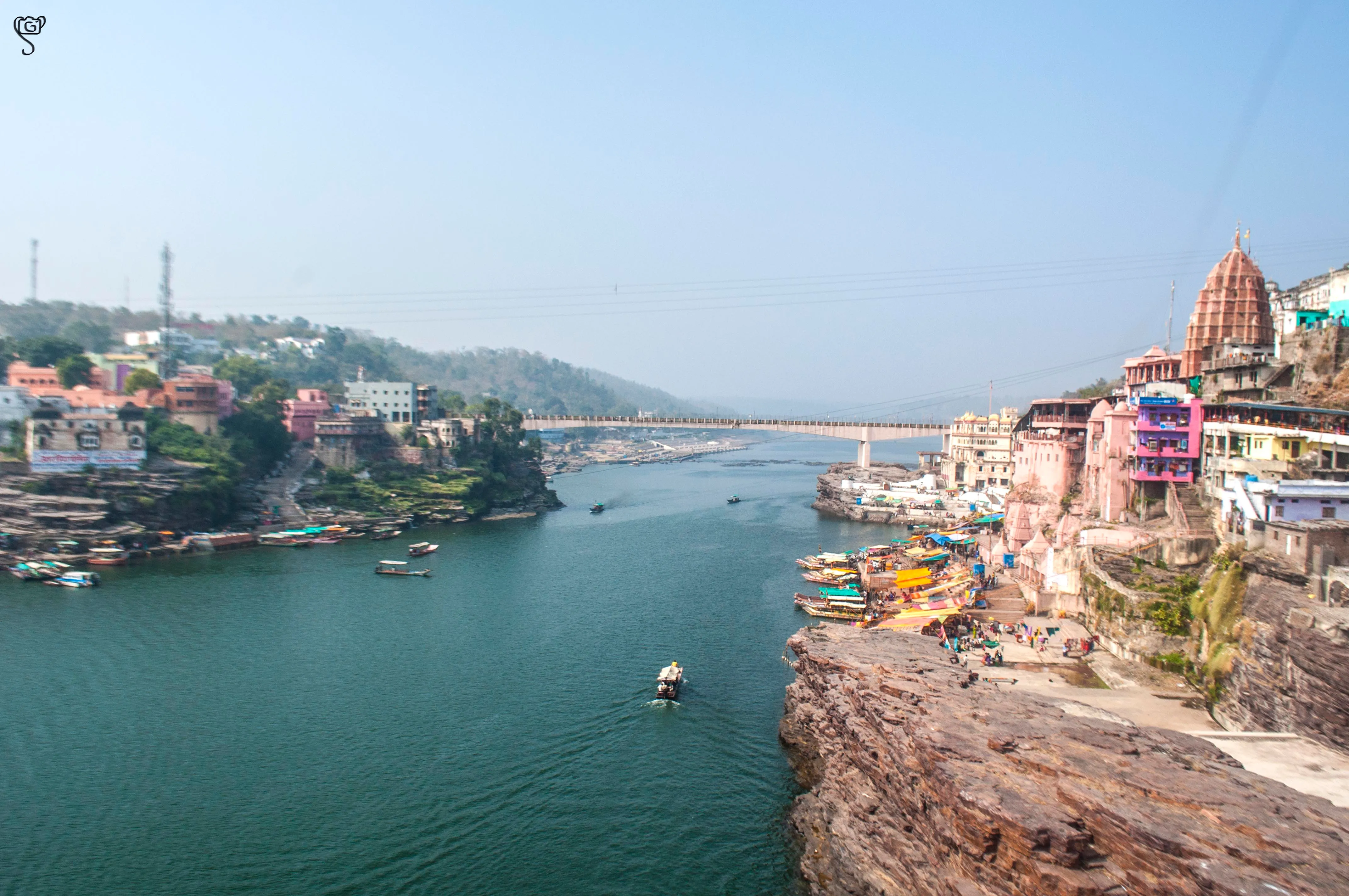 Omkareshwar Island View