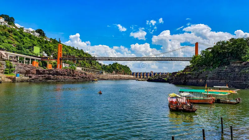 Narmada River Omkareshwar